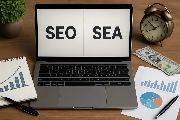 Verschil tussen SEO en SEA: wanneer kies je voor organisch of betaald verkeer