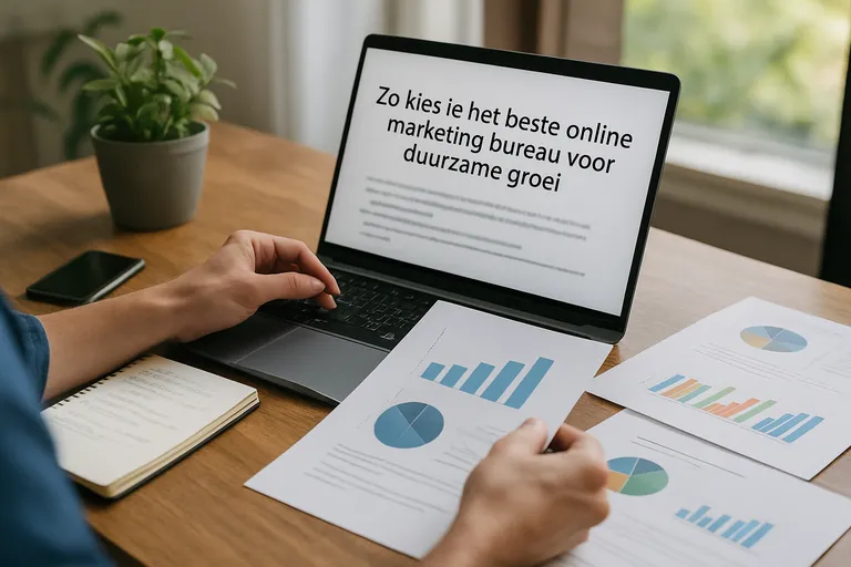 Zo kies je het beste online marketing bureau voor duurzame groei